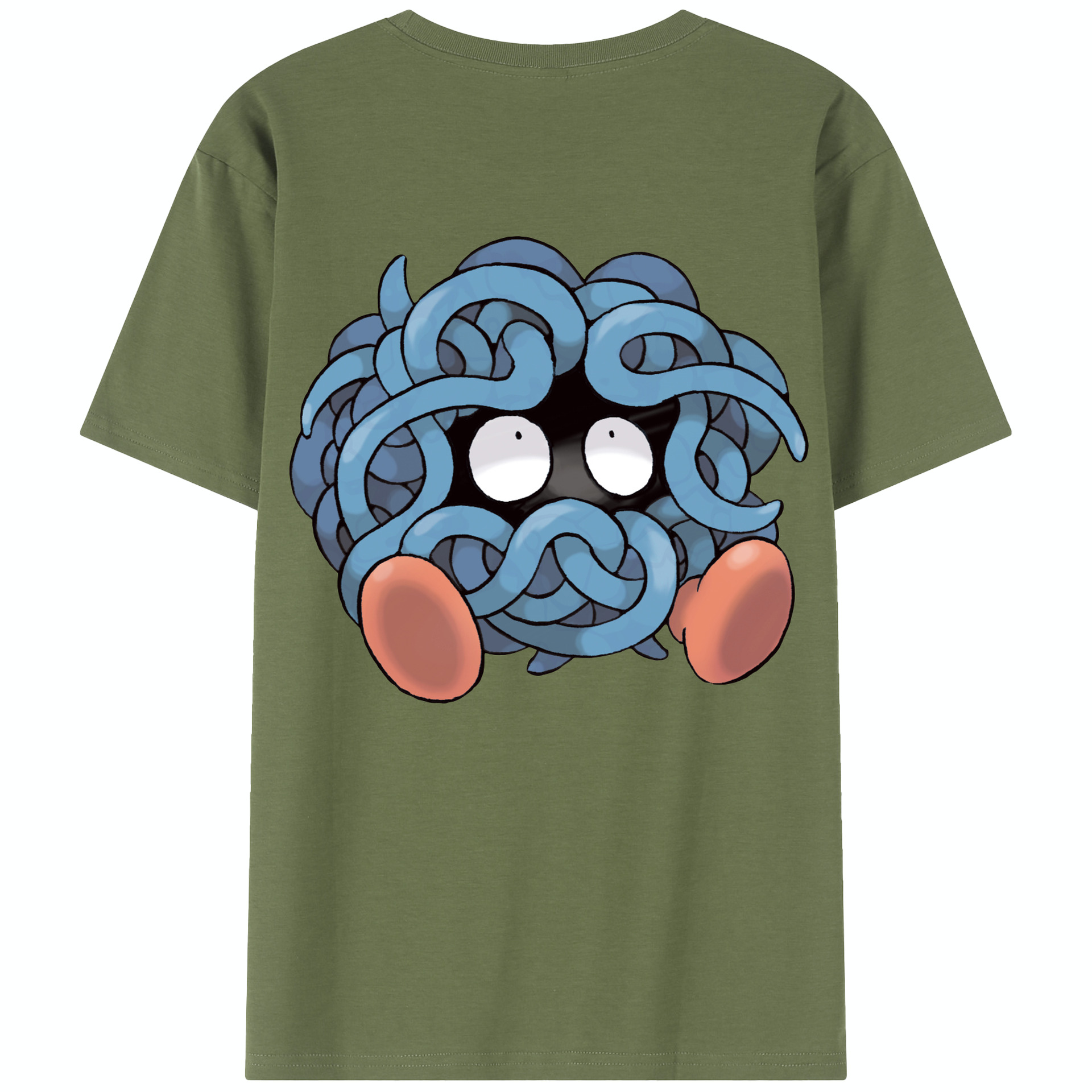 （画像用） ポケットモンスター Pokémon 綿100％半袖Tシャツ（背面プリント）